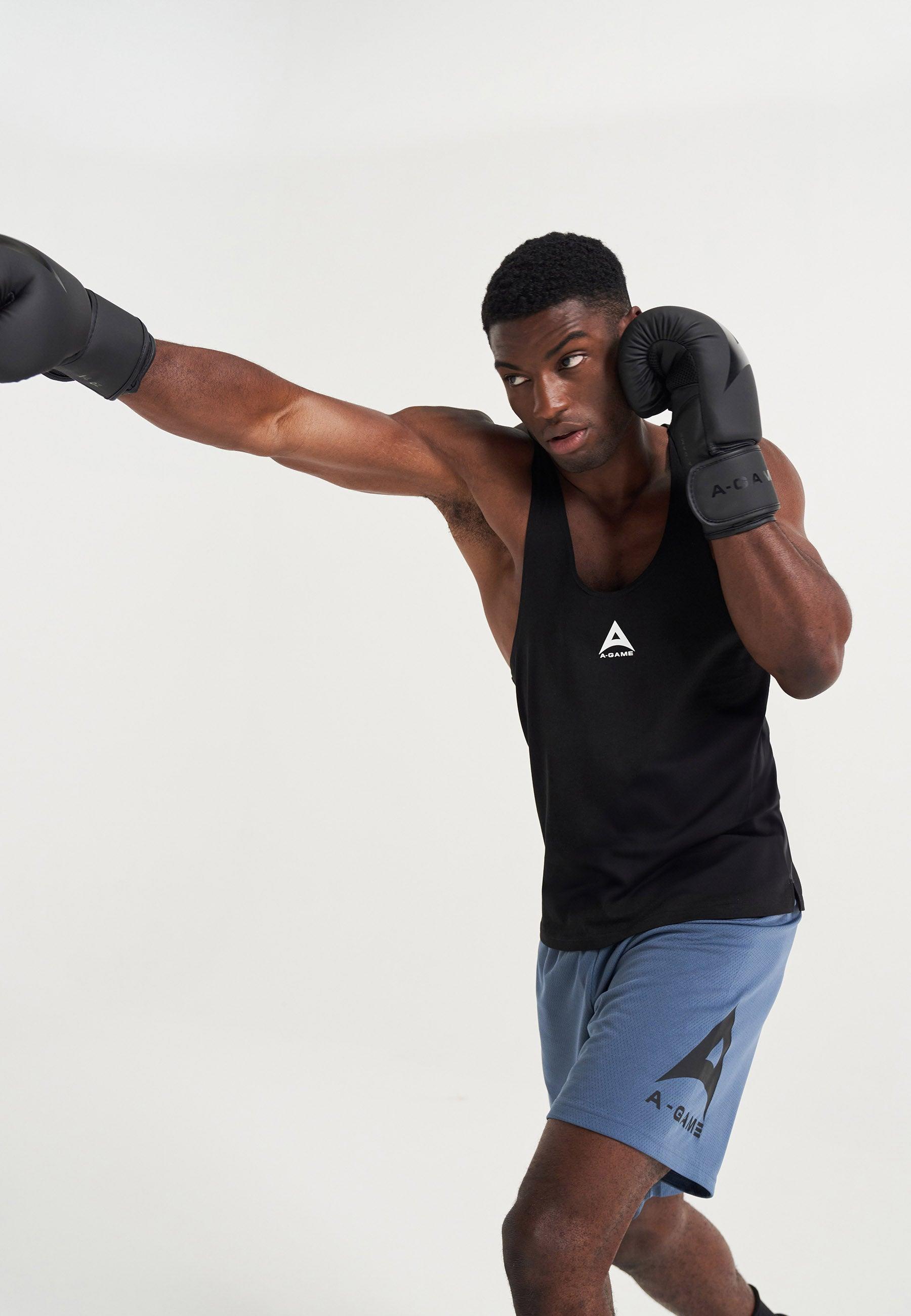 A-GAME BOXING GLOVES - BLACK