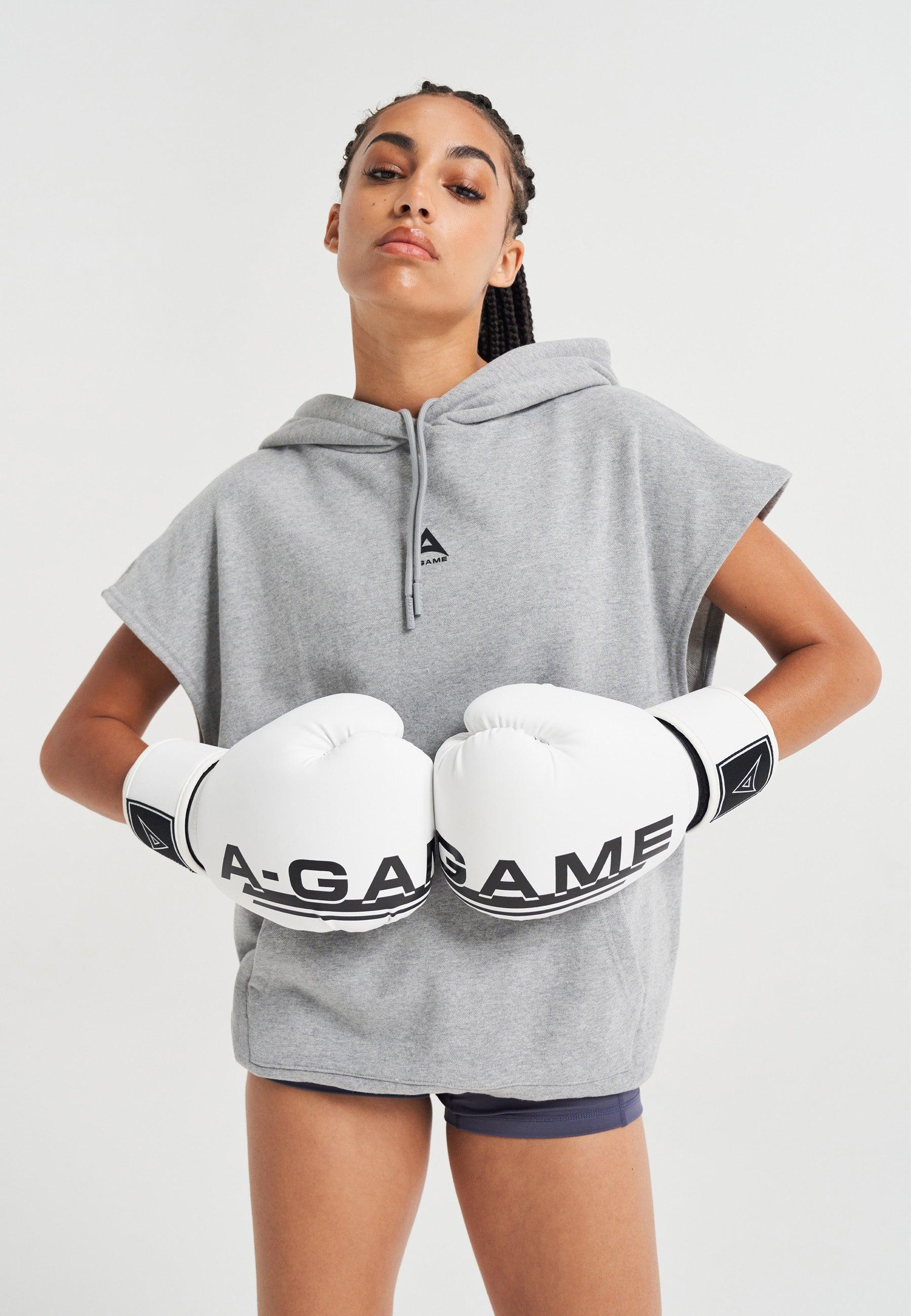 A-GAME BOXING GLOVES - WHITE