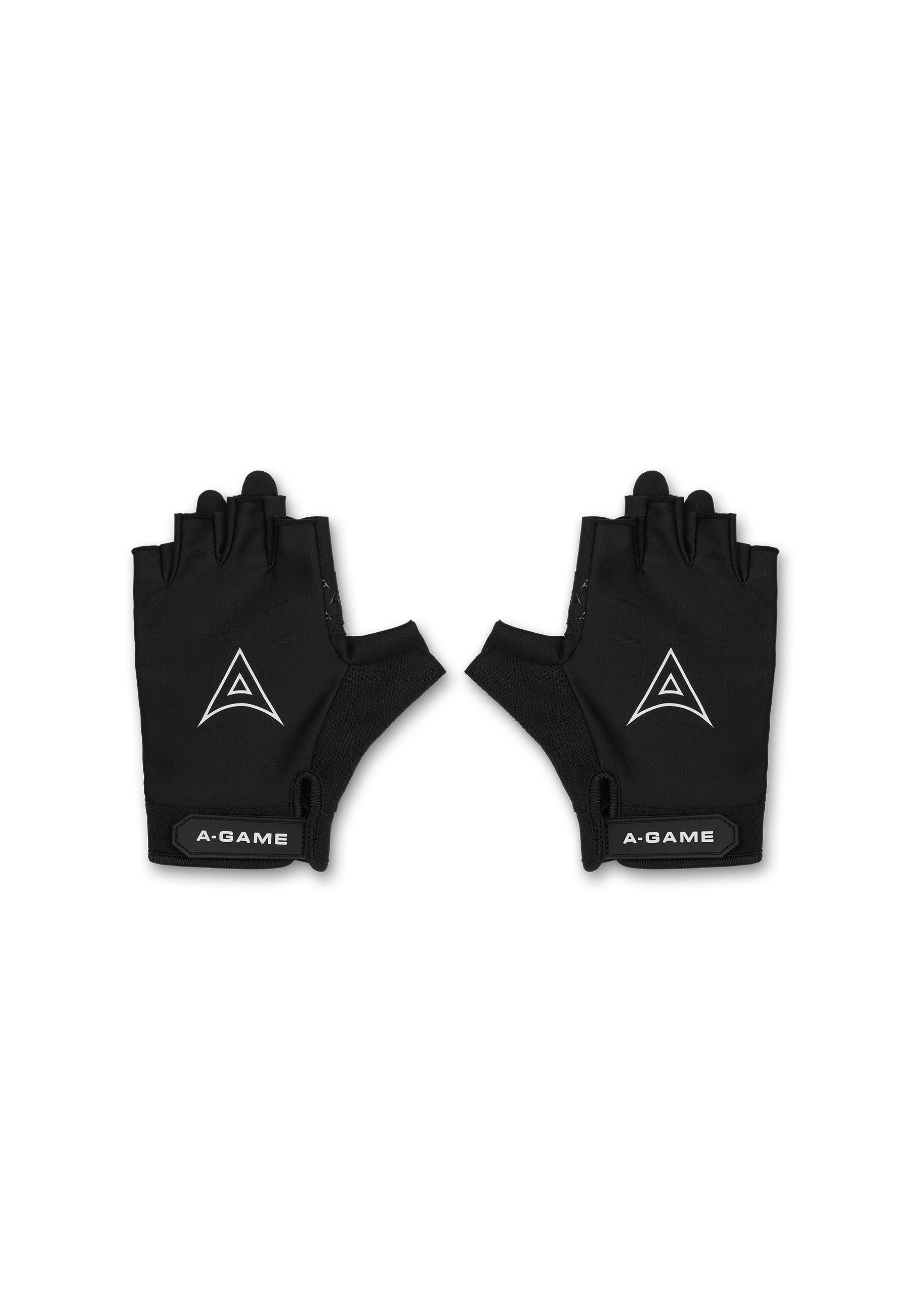 A-GAME LIFTING GLOVES - BLACK/WHITE (100% off)