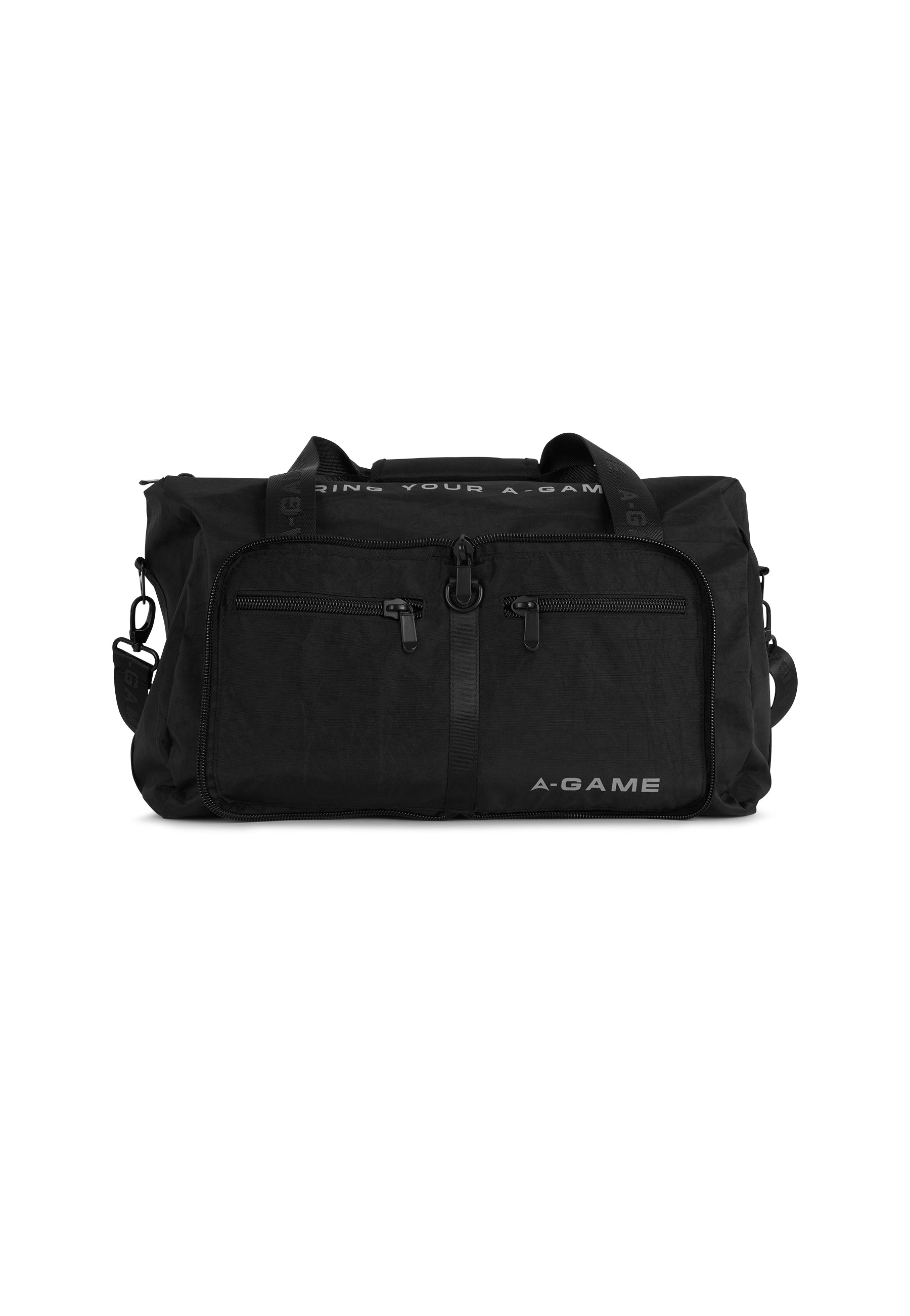 A-GAME PACKABLE GYM BAG - BLACK