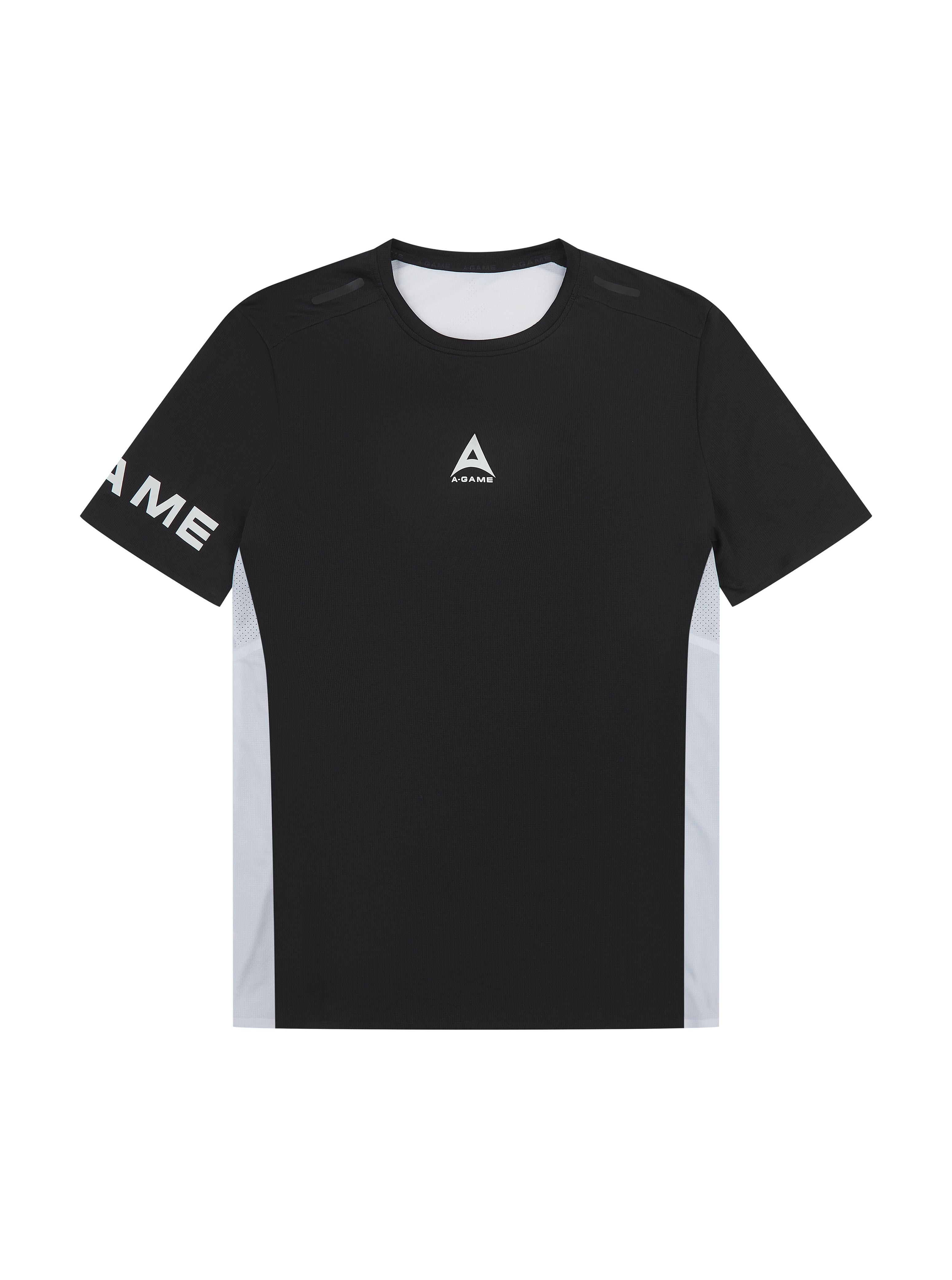 MENS A-GAME PERFORMANCE TRAINING T-SHIRT - BLACK/WHITE
