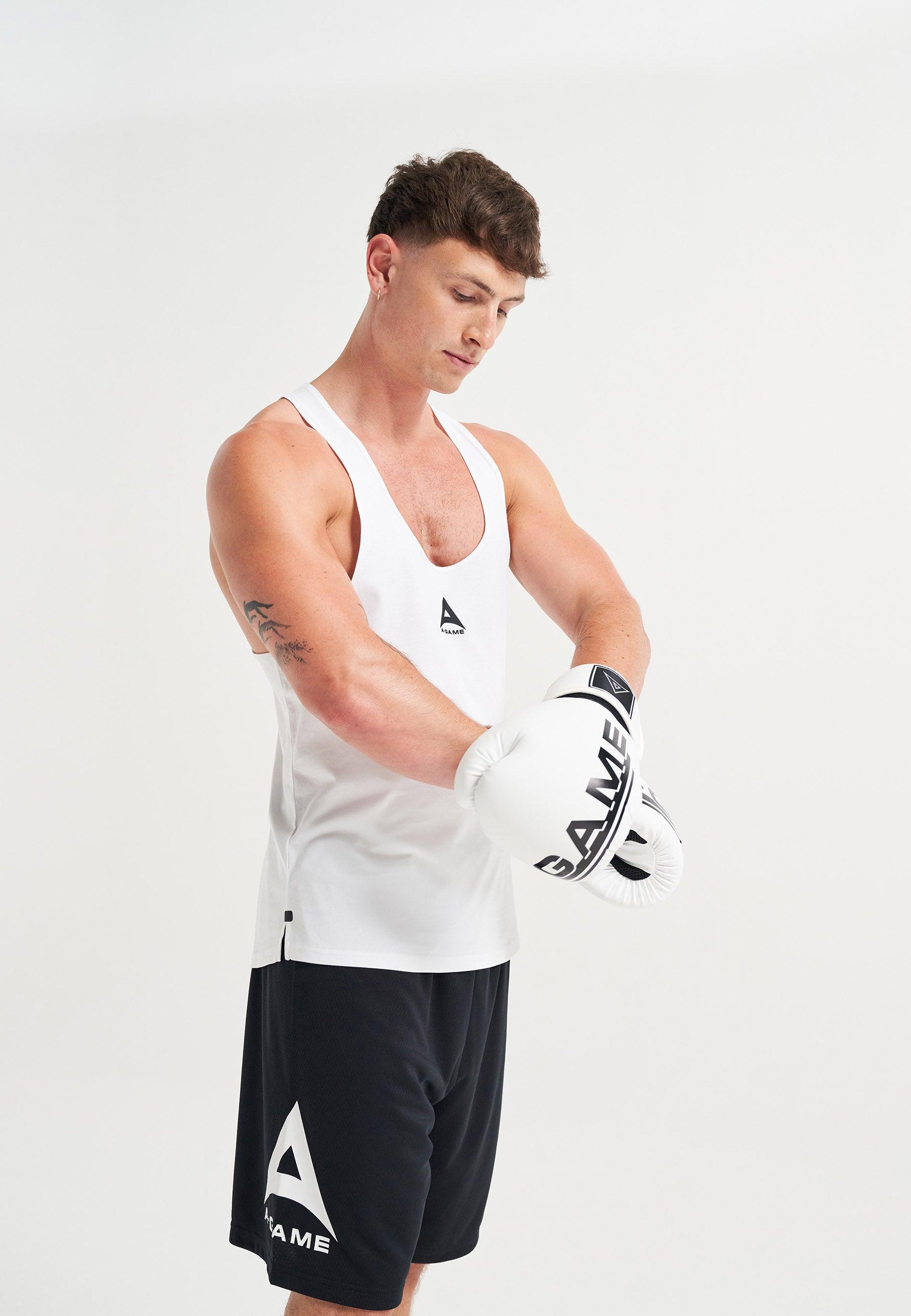 A-GAME BOXING GLOVES - WHITE
