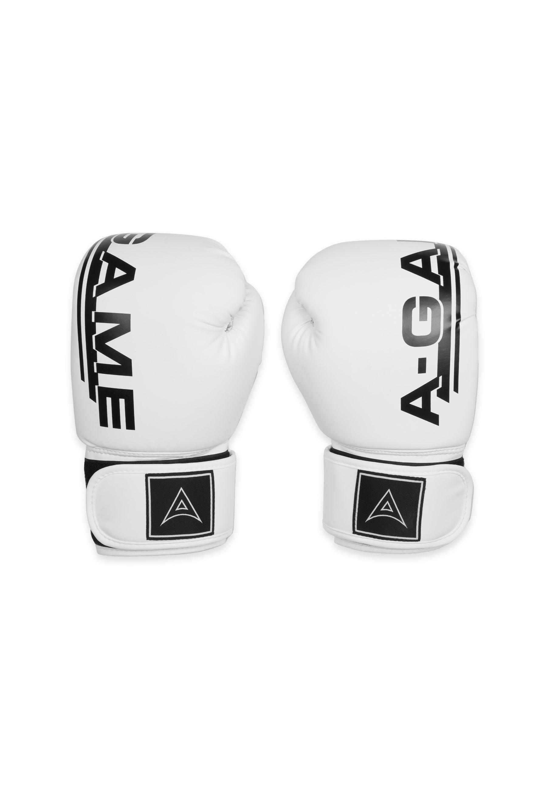 A-GAME BOXING GLOVES - WHITE