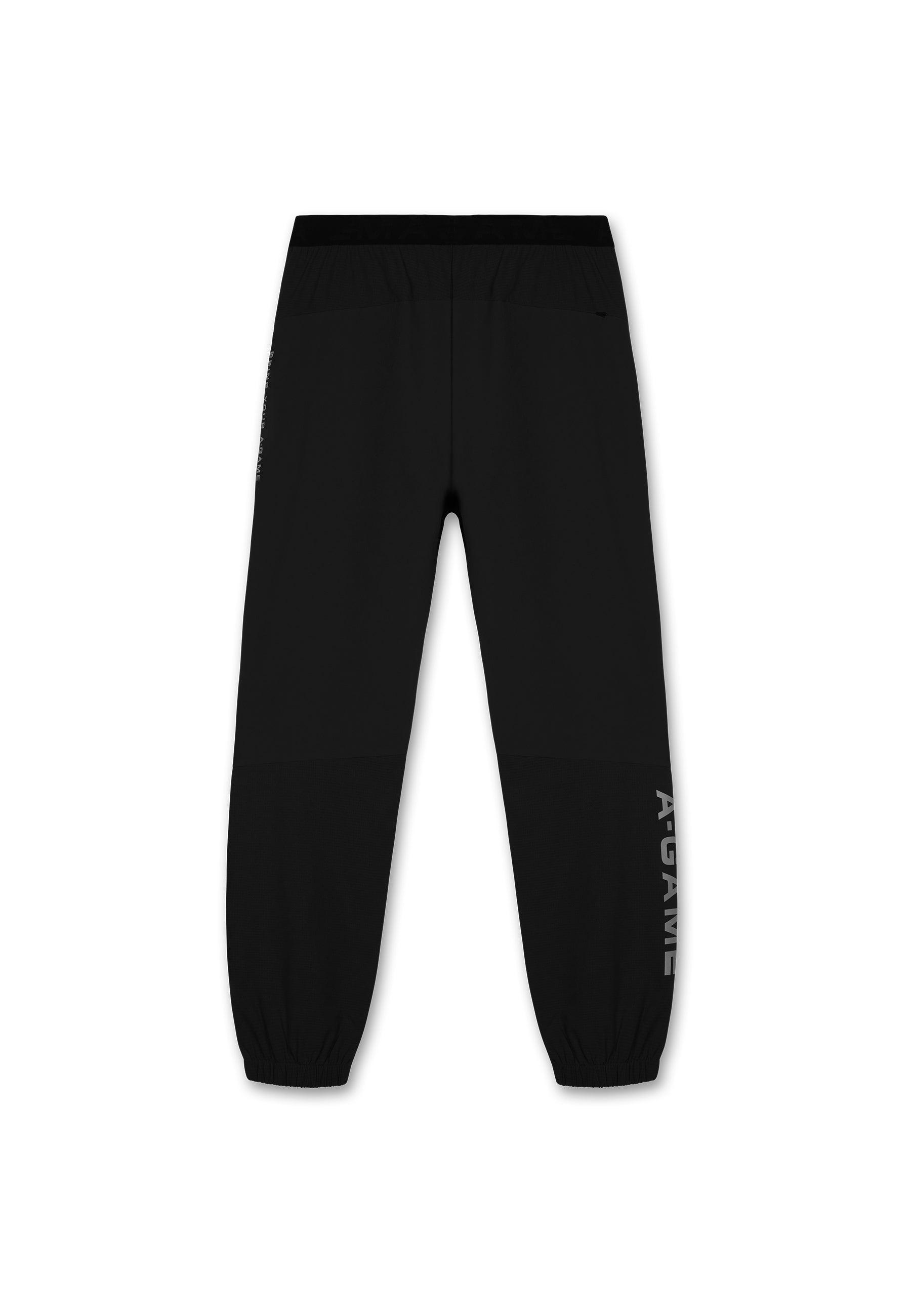 MENS A-GAME CUFFED TRAINING PANTS - BLACK