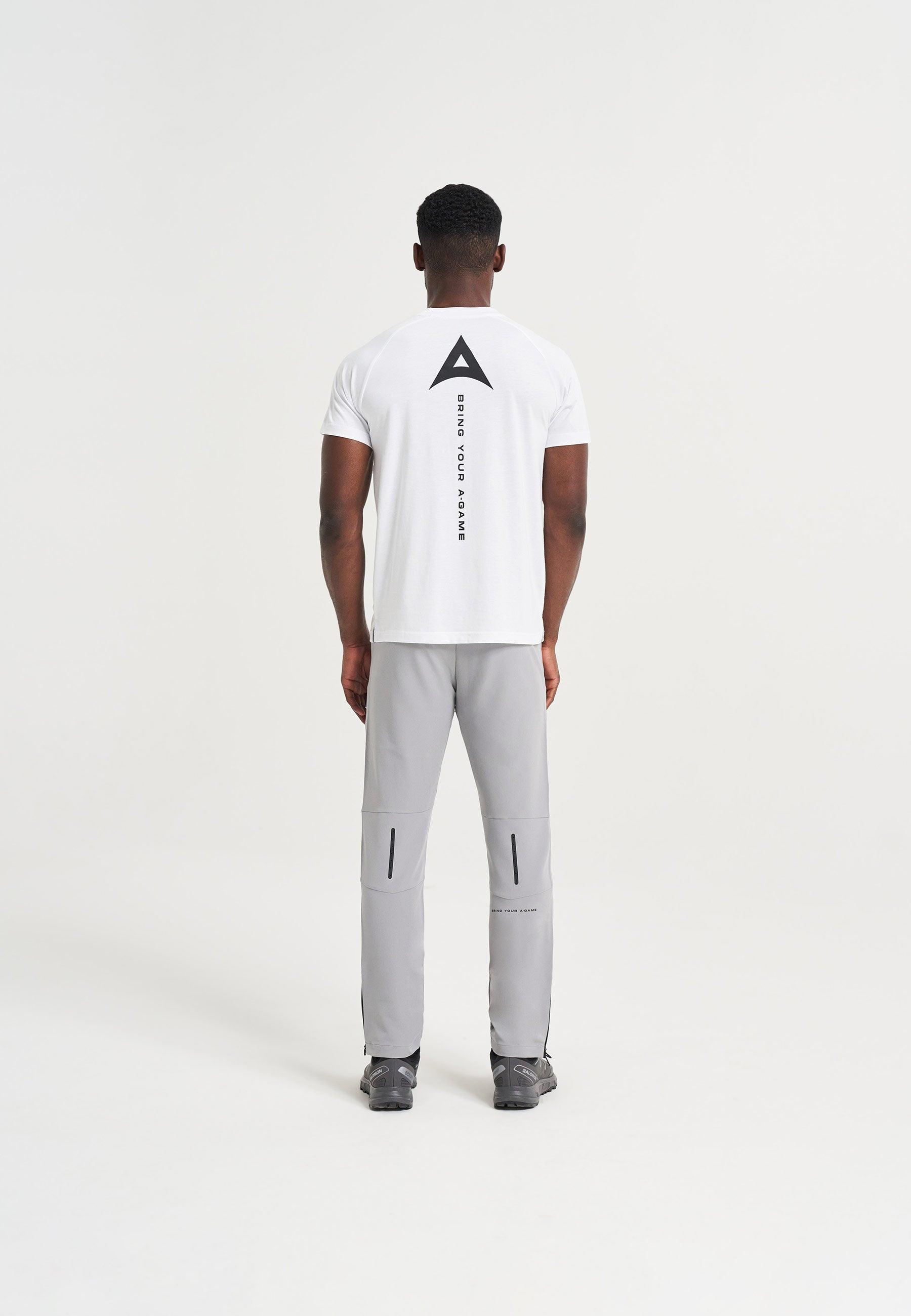 MENS BRING YOUR A-GAME GRAPHIC LOGO T-SHIRT - WHITE