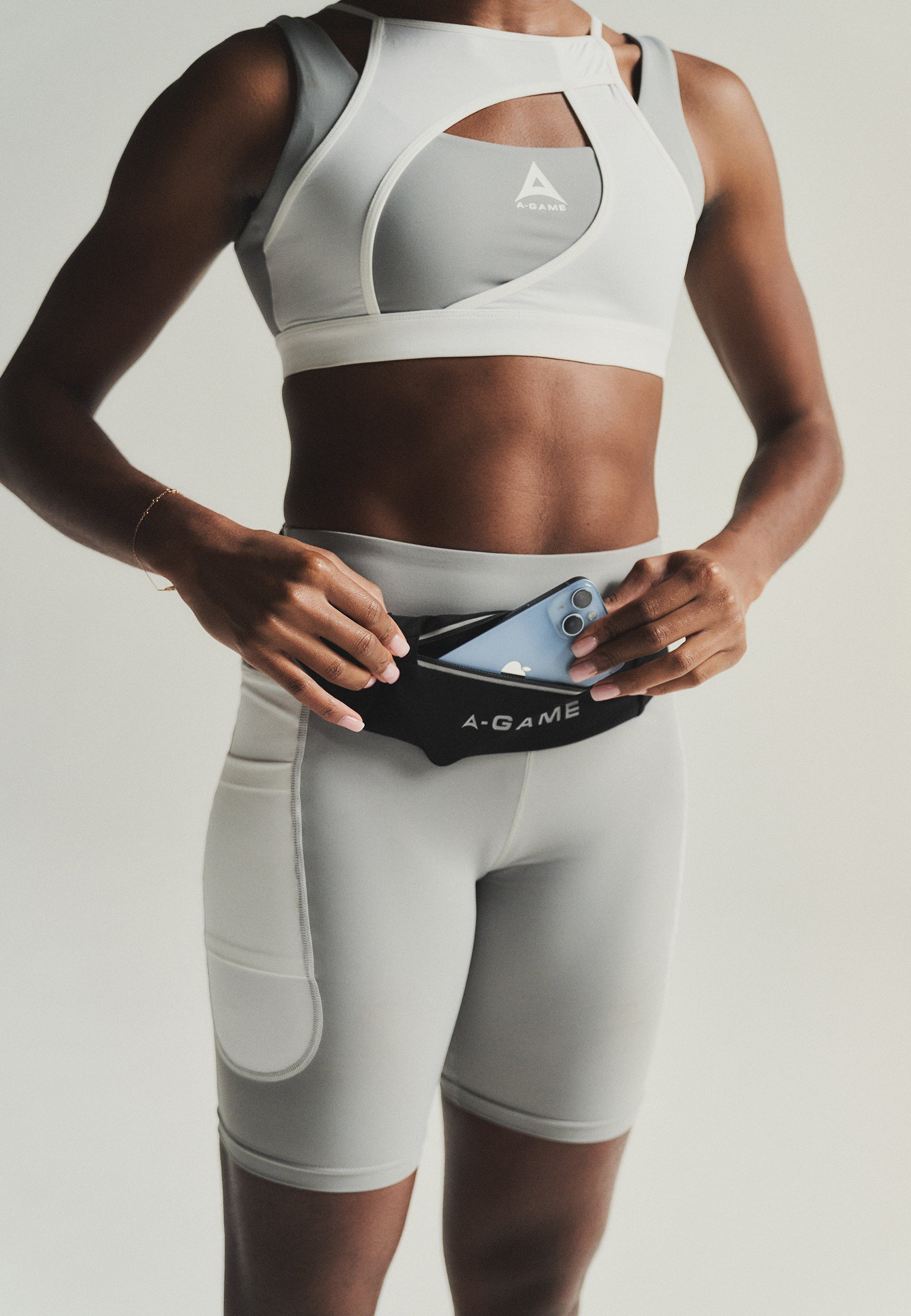 A-GAME RUNNING BELT - BLACK