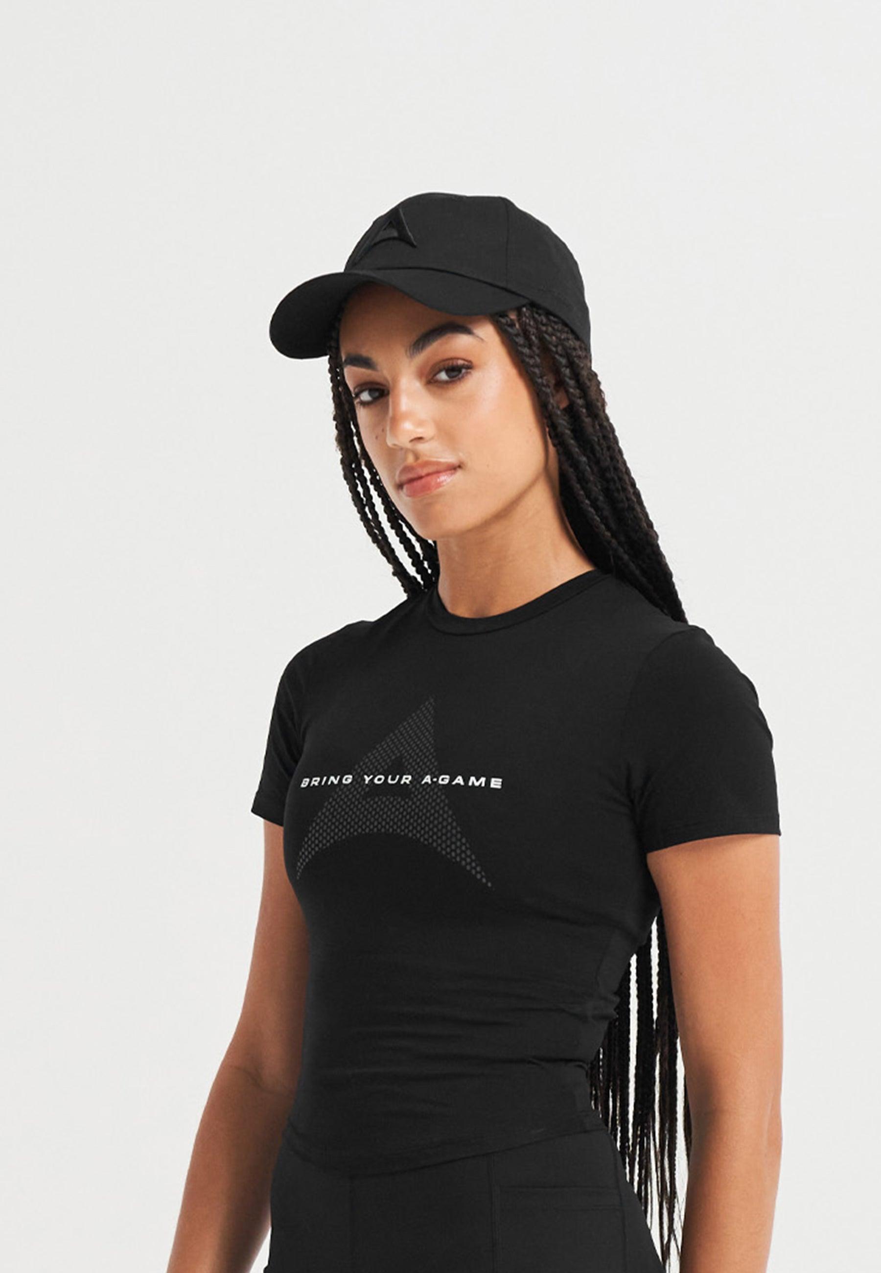 UNISEX A-GAME ICON LOGO CAP - BLACK