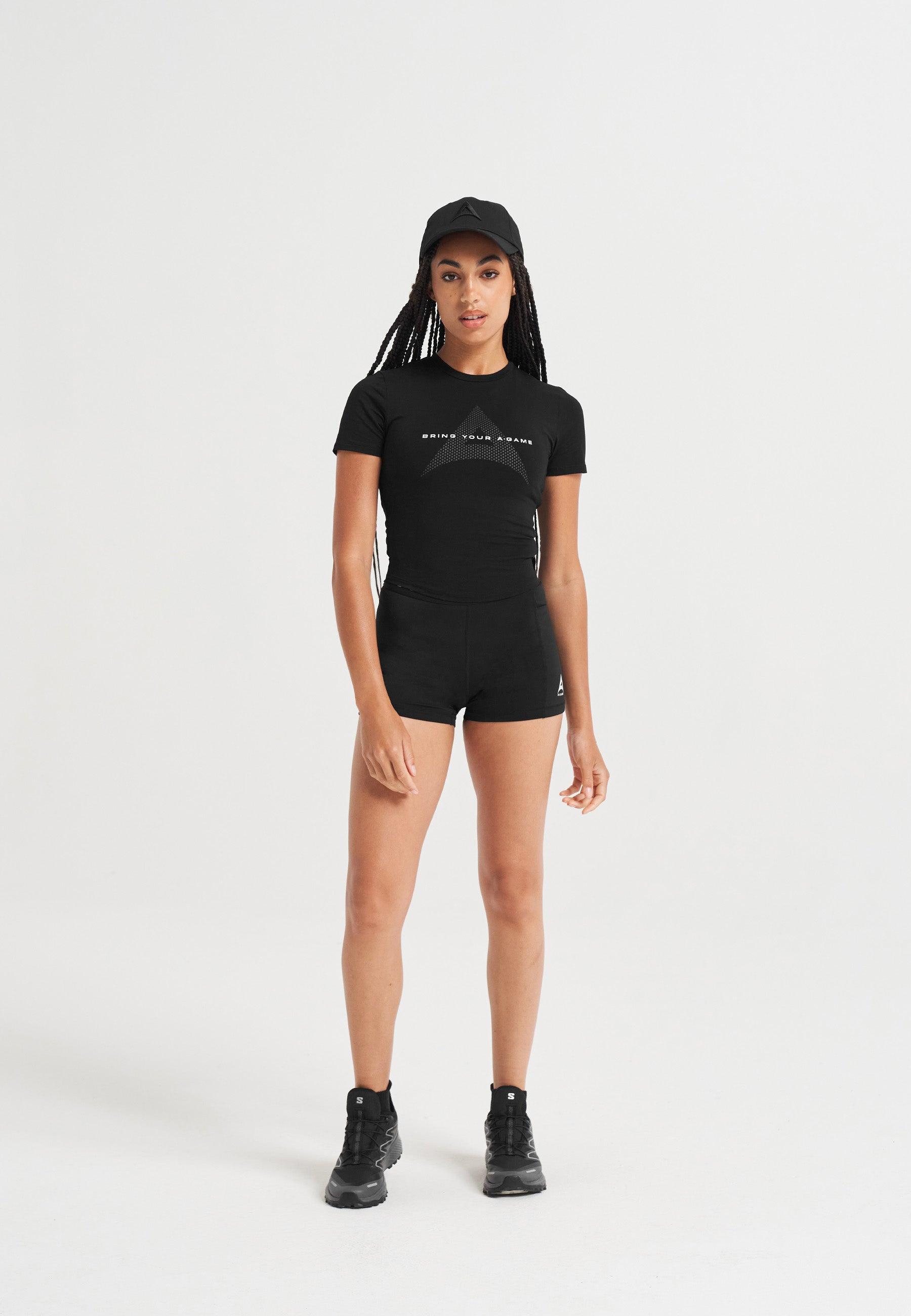 UNISEX A-GAME ICON LOGO CAP - BLACK