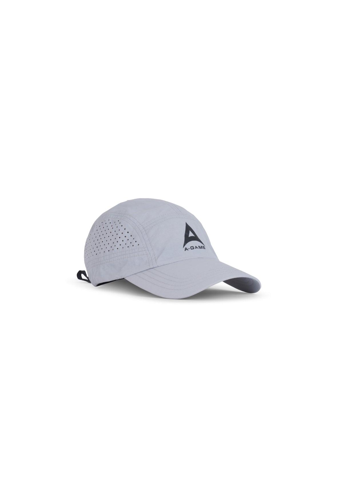UNISEX A-GAME PERFORMANCE RUNNING CAP - GREY