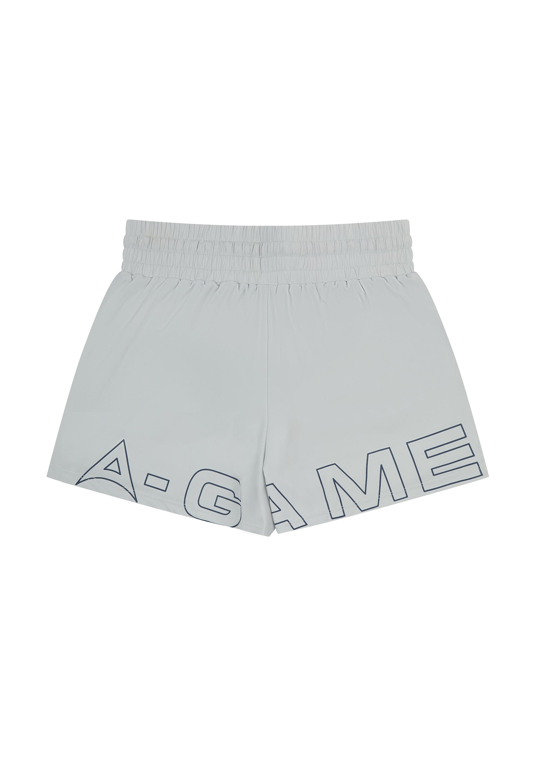 WOMENS A-GAME TRAINING RUNNER SHORTS - GREY